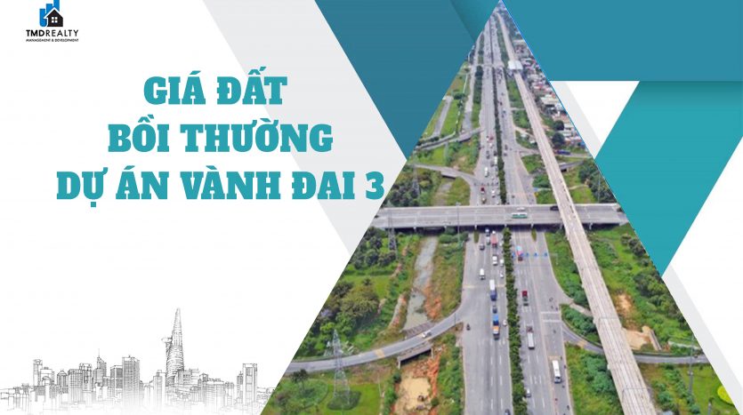 Giá đất bồi thường dự án đường vành đai 3 dự kiến cao nhất hơn 40 triệu đồng/m2