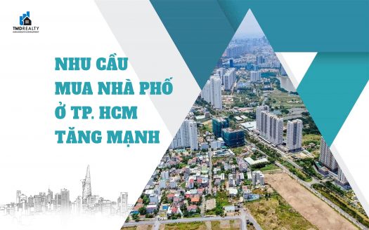 Nhu cầu tìm mua nhà phố ở TP HCM tăng mạnh