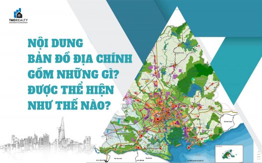 Nội dung bản đồ địa chính gồm những gì? Được thể hiện thế nào?