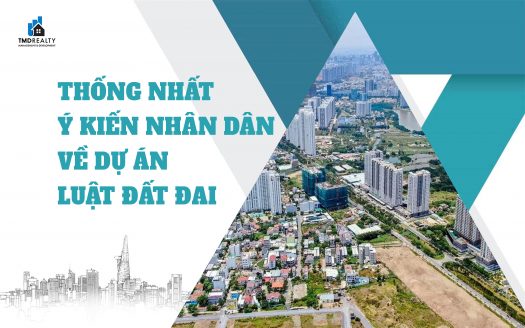 Thống nhất lấy ý kiến nhân dân về dự án Luật Đất đai (Sửa đổi)