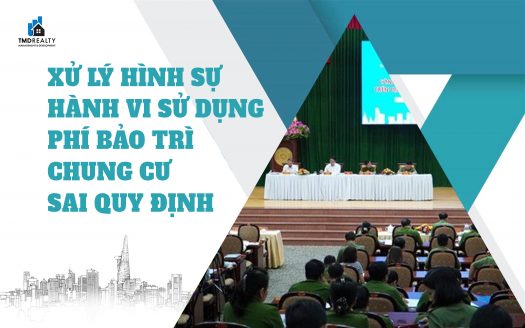 Xử lý hình sự hành vi sử dụng phí bảo trì chung cư sai quy định