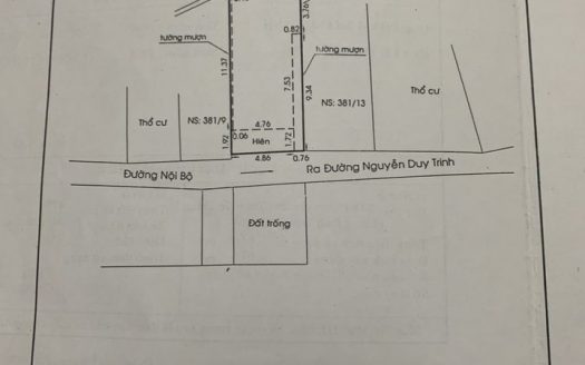 Bán nhà cấp 4 – P.Bình Trưng Tây Q2