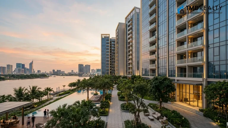 Căn hộ The Privé Nam Rạch Chiếc: Tiêu chuẩn sống sang liền kề Thủ Thiêm