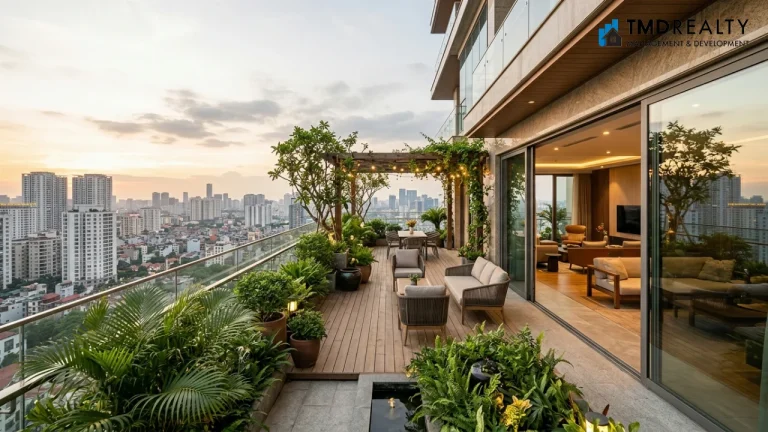 Penthouse 180m2 Tại Brazil: Nghệ Thuật Biến Căn Hộ Tầng Cao Thành Nhà Mặt Đất