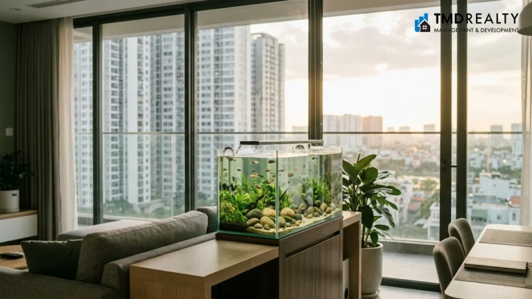 Bí quyết đặt bể cá phong thủy hút tài lộc vào nhà