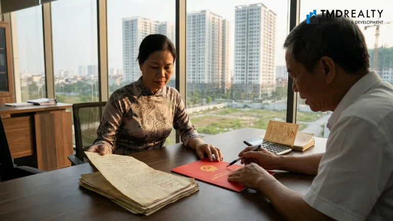 Làm sổ đỏ đất mua bằng giấy viết tay từ 1993 có bị phạt không?