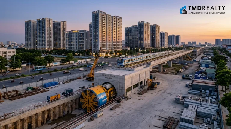 Tiến độ Metro số 2 TP.HCM và lộ trình đón đoàn tàu đầu tiên