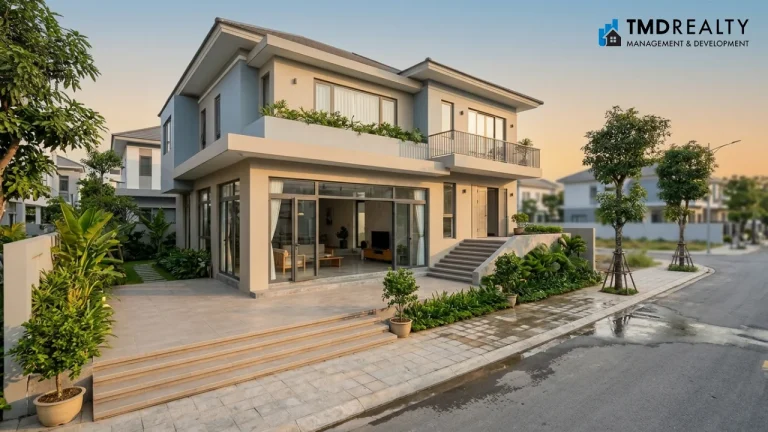 Giải Pháp Hạ Sàn Phòng Khách Nối Liền Cảnh Quan Tại Nhật Bản